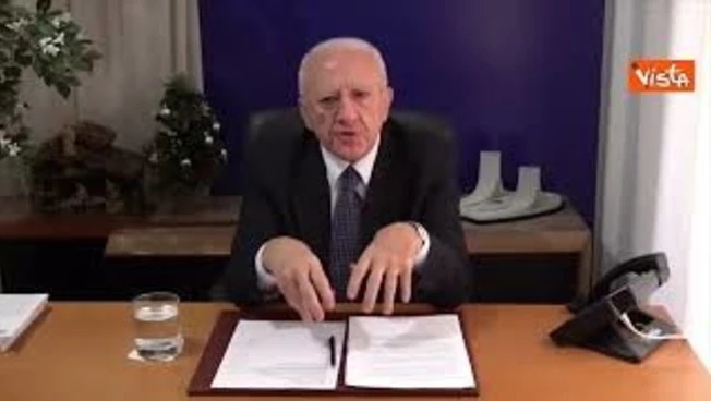 De Luca: Grazie a noi la nuova giunta della Campania può non fare niente per 3 anni