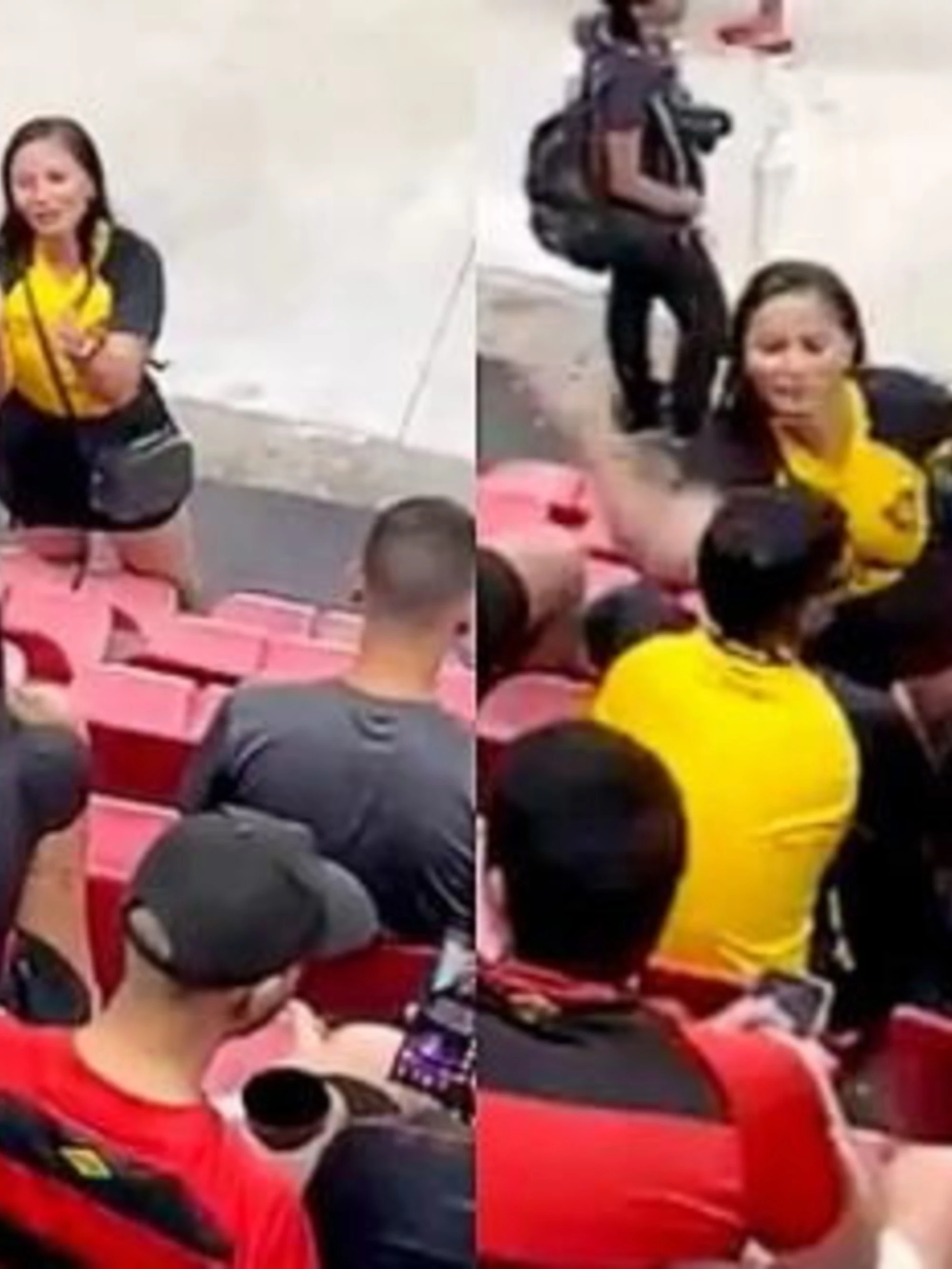 Brasile, scopre le corna allo stadio? Finisce malissimo