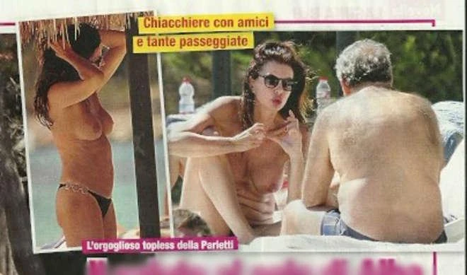 Alba Parietti hot, sexy topless a 51 anni