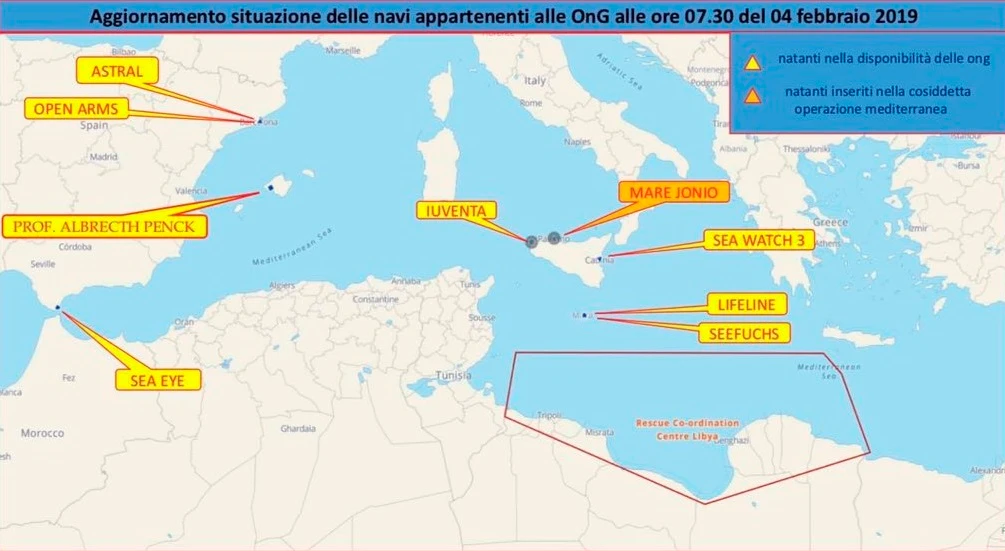 Matteo Salvini mostra la mappa che incastra le Ong: immigrazione, una prova schiacciante