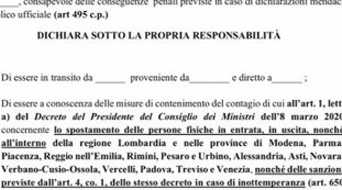 Coronavirus, per viaggiare basta un'auto-certificazione: tutti i dubbi sul documento