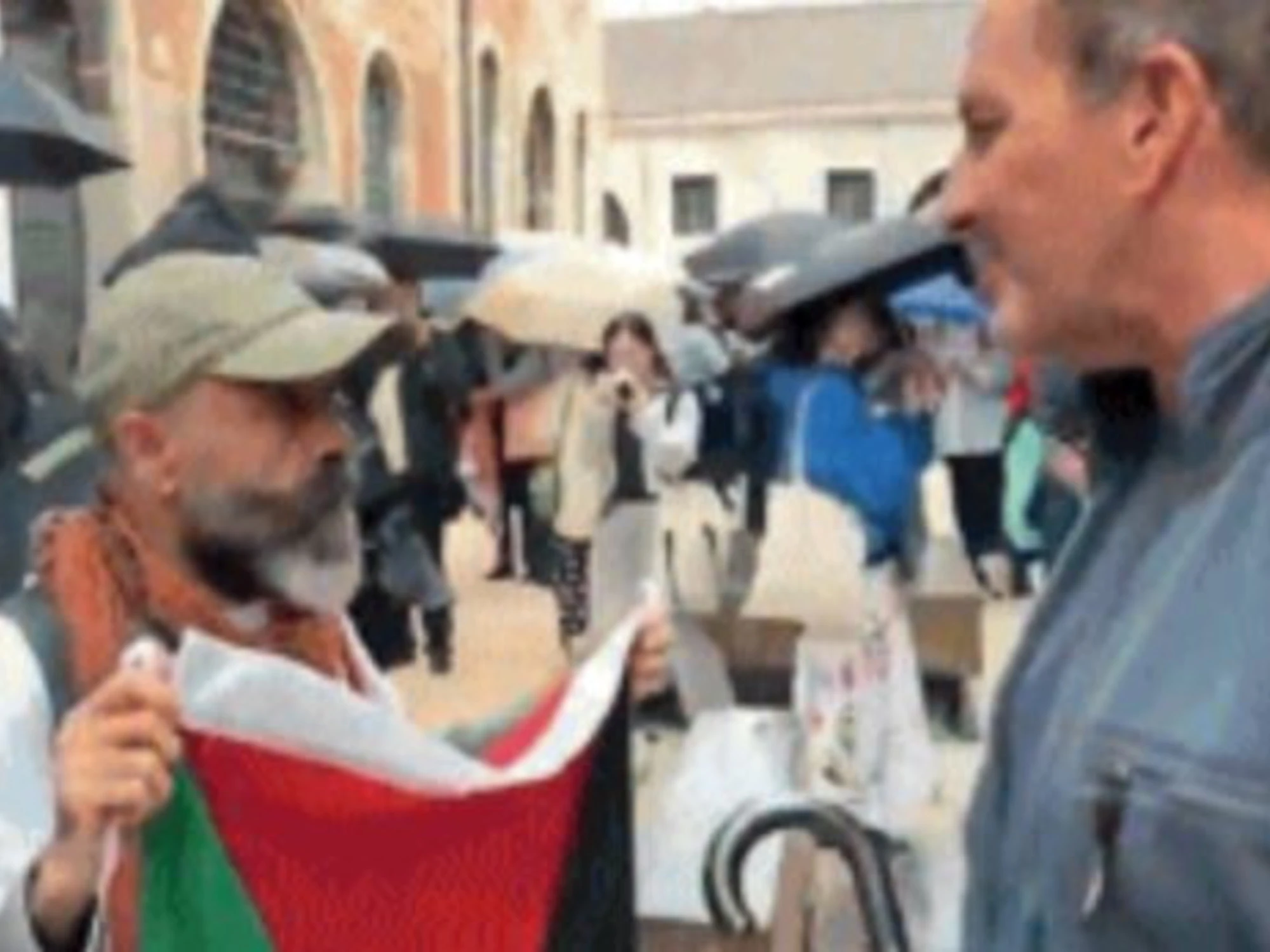Pro-Gaza insultato perché israeliano