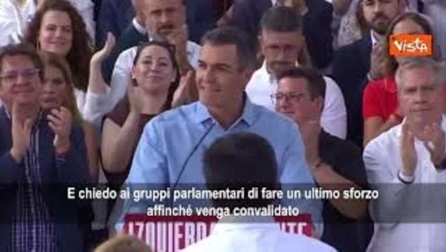 Sanchez sul caso anziana sfratta a Madrid: Decreto casa martedì, è una questione di umanità