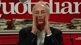 Travaglio insulta Crosetto:" Cicciobombo". Il ministro lo asfalta: maxi-rissa