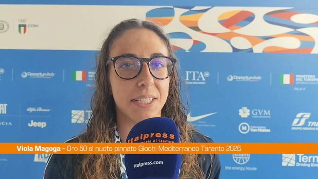 Giochi Mediterraneo, Magoga "Medaglia fondamentale, pubblico straordinario"