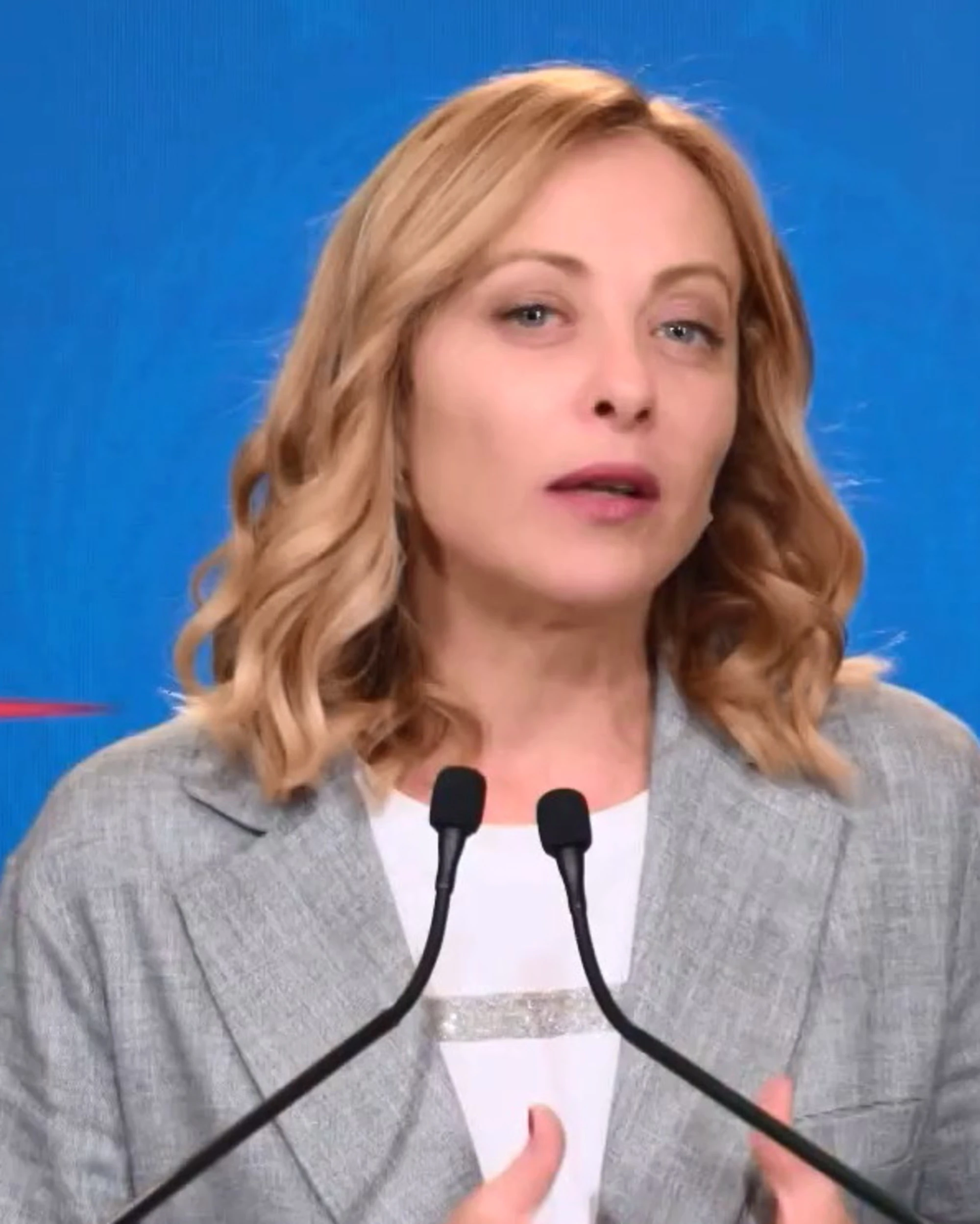 Giorgia Meloni a Confcommercio: "Solo grazie a voi, il motore del Paese"
