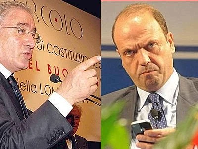 Scintille Alfano-Dell'Utri, il segretario: "Sei un disgraziato". La replica: "Non hai palle"