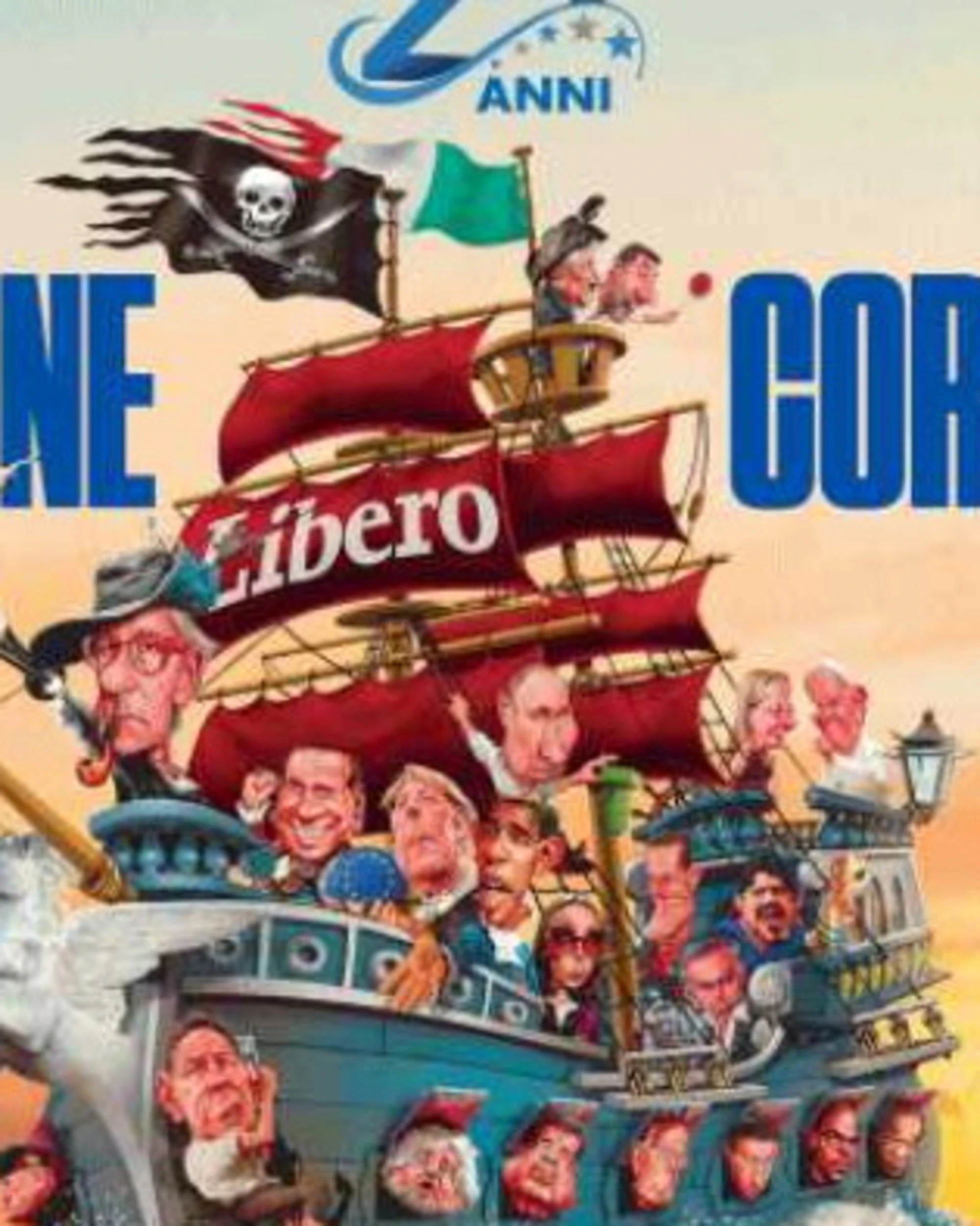 Libero, le "Pagine corsare": gli articoli e le vignette di Benny, ecco la nostra storia