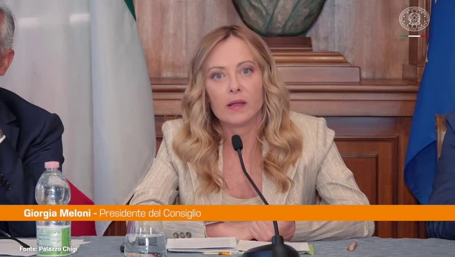 Criminalità, Meloni "Dal 2023 a Palermo 118 operazioni ad alto impatto"