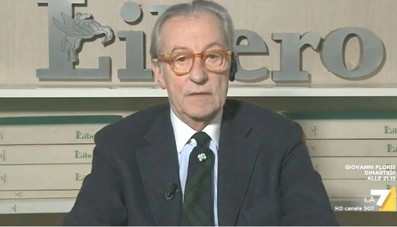 Vittorio Feltri a L'aria che tira: "In Emilia campagna elettorale micidiale di Matteo Salvini. Come finirà"