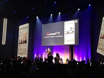 Huawei lancia Ascend P6, lo smartphone più sottile al mondo