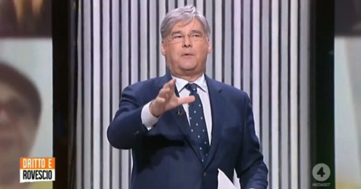Dritto e Rovescio, Paolo Del Debbio sbrocca con la regia: "Tutti rinc***, chiudiamola qui"