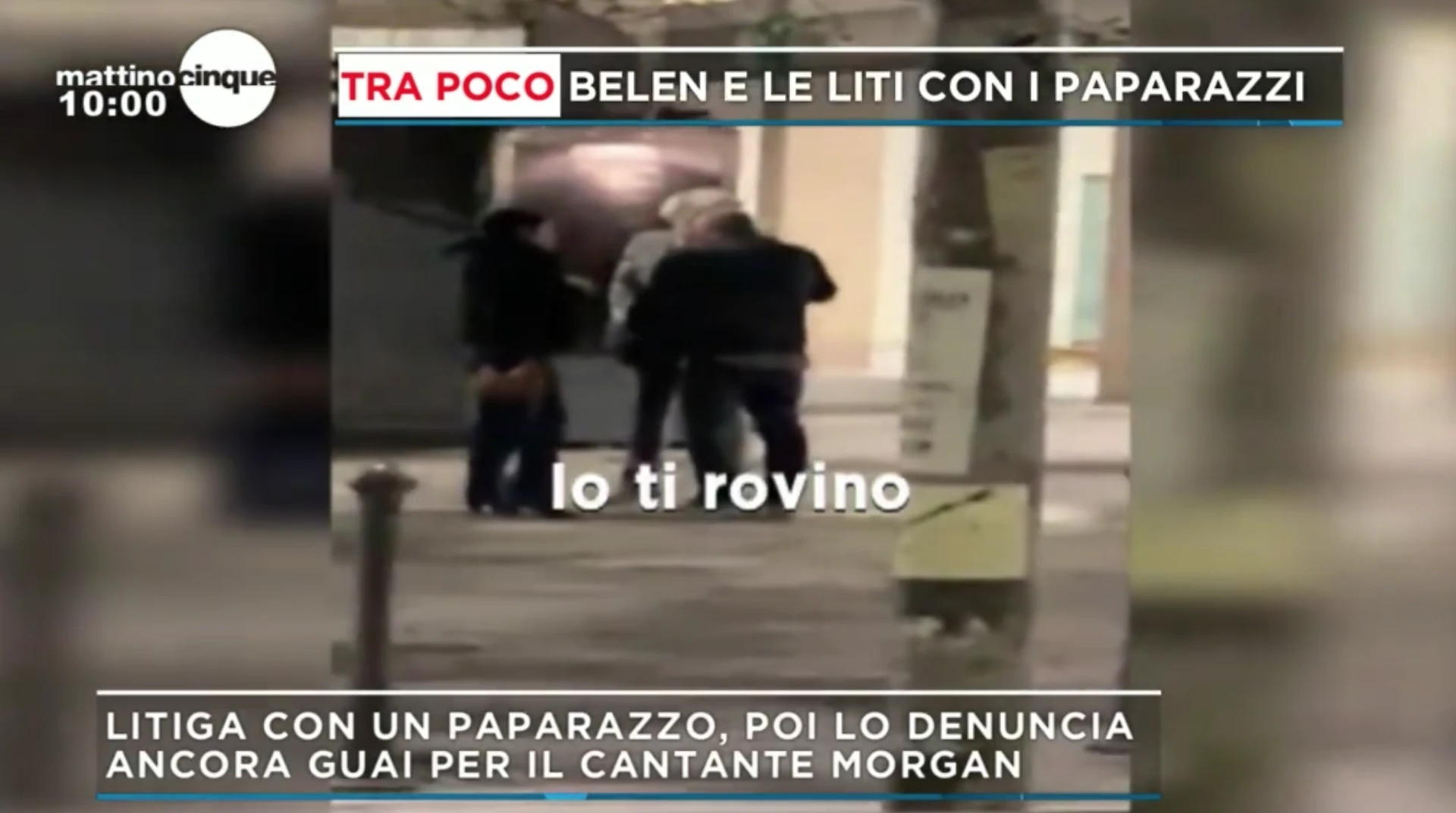 Mattino 5 e l'indiscrezione su Morgan: non solo la rissa con il paparazzo. Ecco cosa si è lasciato sfuggire