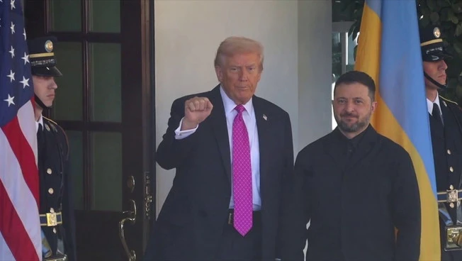 Trump accoglie Zelensky alla Casa Bianca, le immagini