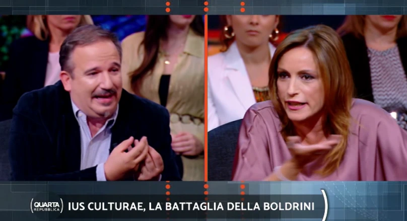 Lucia Borgonzoni, battibecco con Telese a Quarta Repubblica: "Lo Ius Culturae è solo un escamotage"