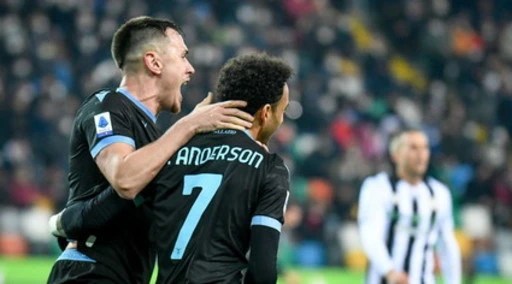 Sarri, occasione sprecata: Felipe Anderson risponde a Deulofeu, solo pari della Lazio a Udine