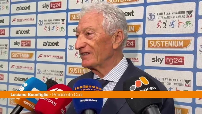 Buonfiglio "Con il Fair Play Menarini premiamo l'etica e il rispetto"