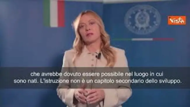 Leggi l'articolo: Meloni: Sviluppo Africa deve essere costruito insieme, investire nei giovani