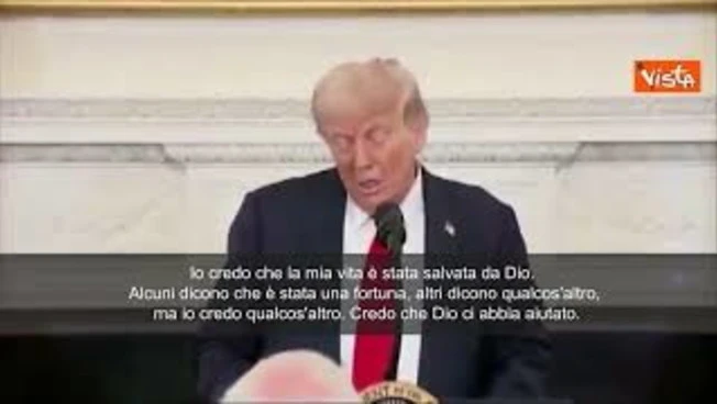 Trump ricorda l'attentato di Butler: Un anno fa mio tempo stava per finire... Dio mi ha salvato