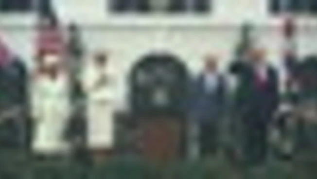 Carlo III e Camilla da Trump, la cerimonia alla Casa Bianca