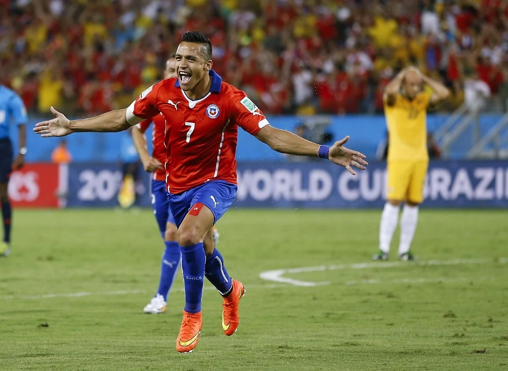 Il Cile batte 3-1 l'Australia, Sanchez scatenato