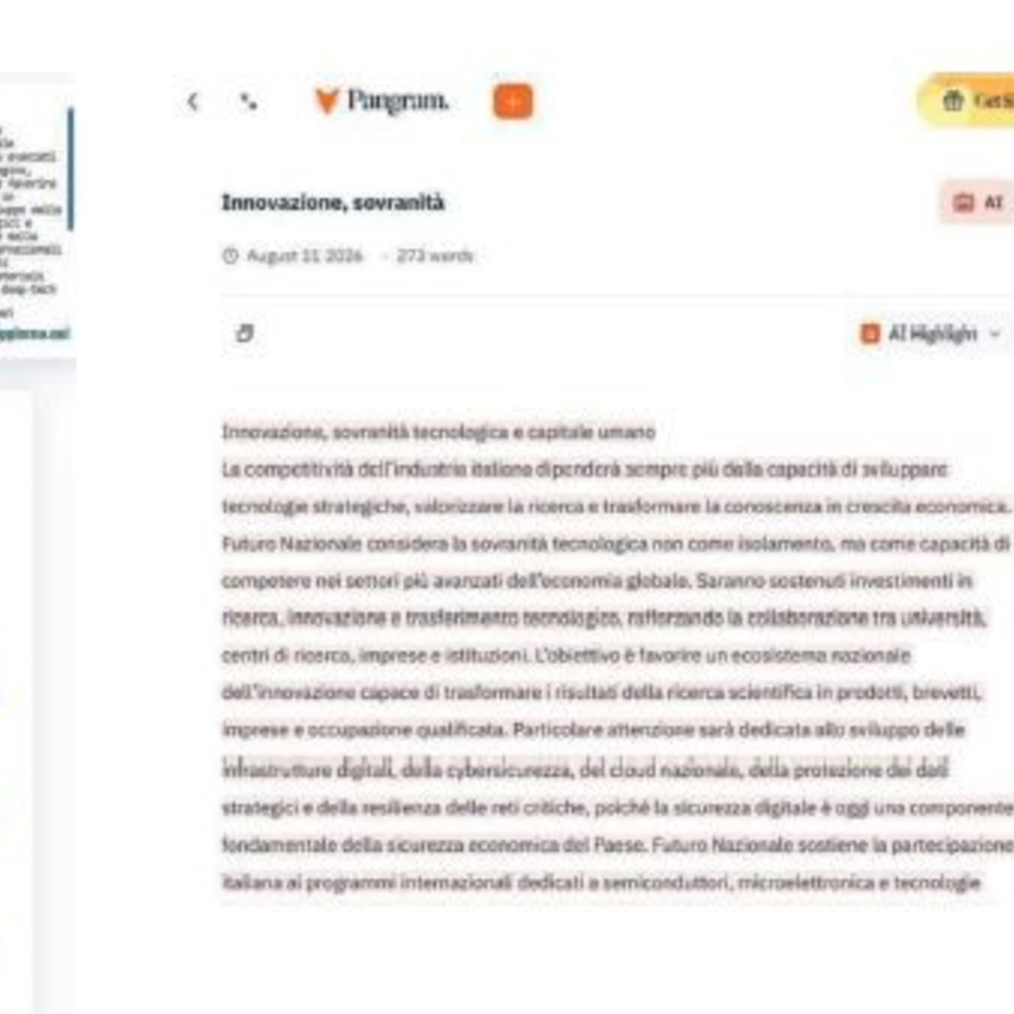 Fn, le idee sull’IA (e non solo) scritte dall’IA