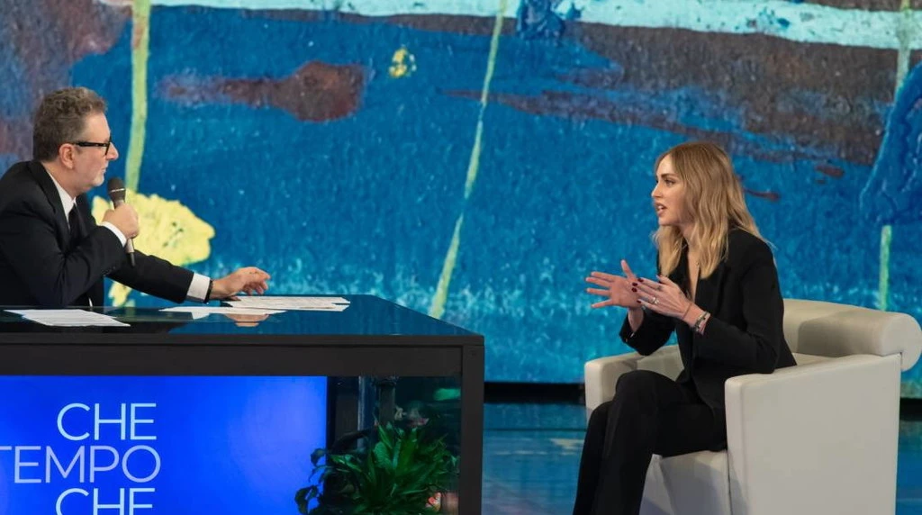 Chiara Ferragni e la supercazzola sul pandoro da Fazio a Che tempo che fa