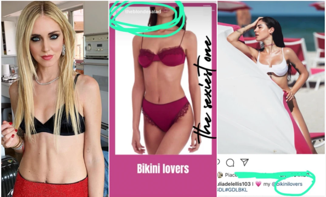 Chiara Ferragni, clamorosa gaffe su Instagram: pubblica il marchio sponsorizzato da Giulia De Lellis