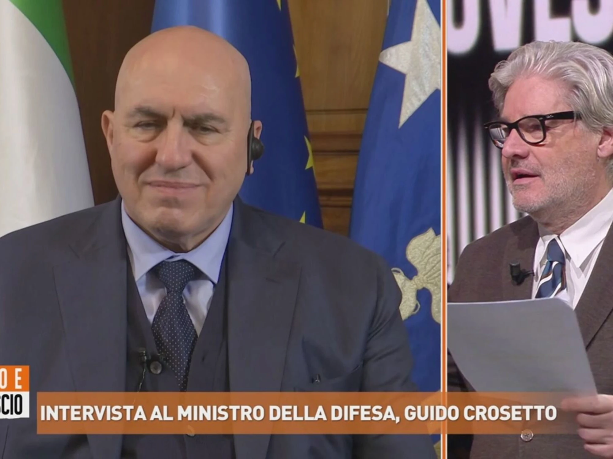 Dritto e Rovescio, Guido Crosetto: "Cosa può accadere agli italiani in Iran"