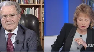 Otto e Mezzo, Prodi sbotta con Gruber: “Votato Schlein? Questo…”