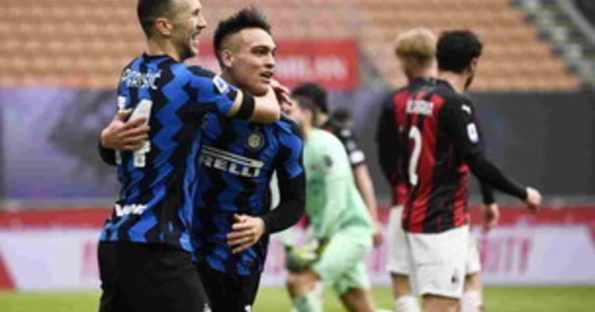 Serie A, "colpo scudetto" per l'Inter: Lautaro e Lukaku schiantano il Milan nel derby a San Siro