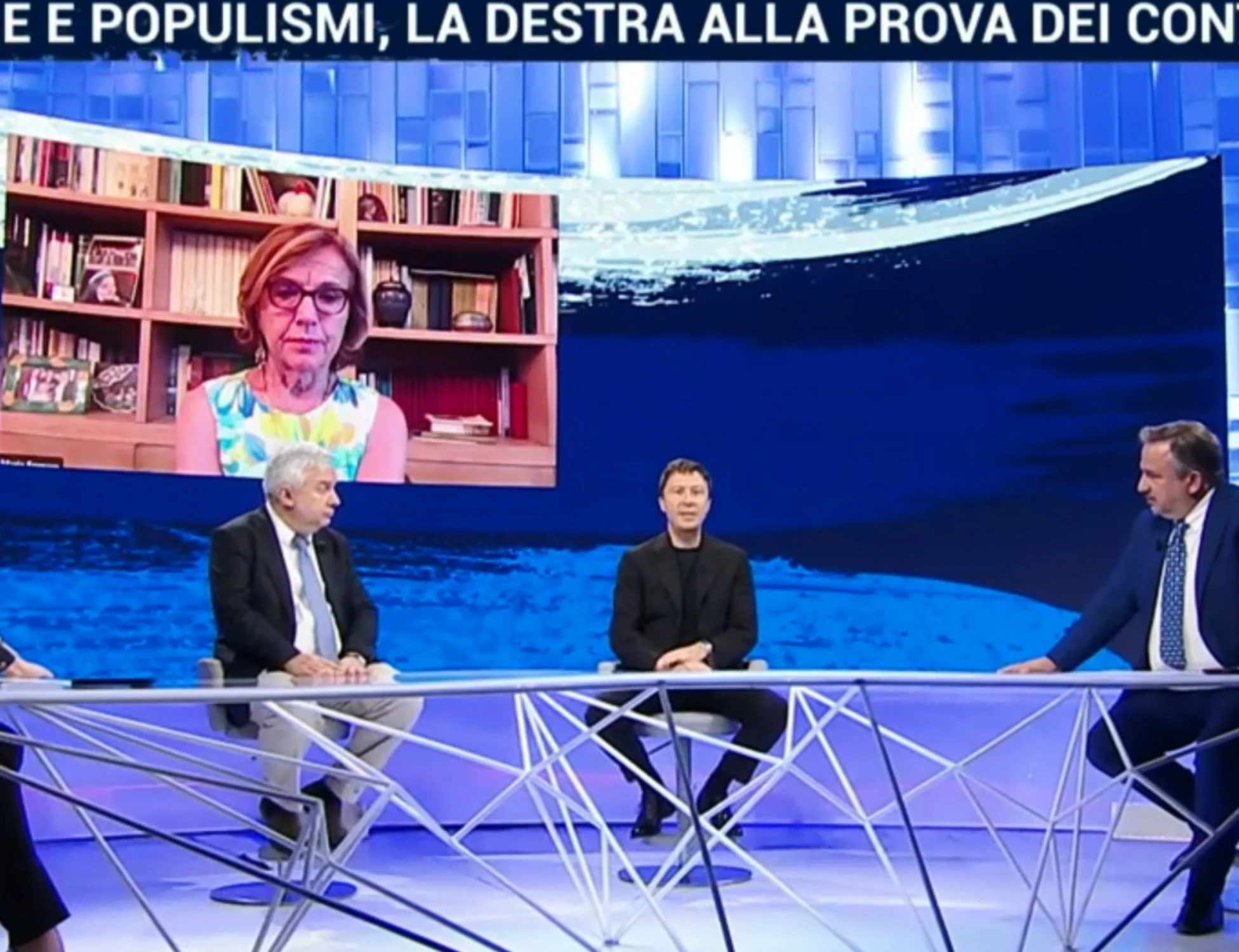 In Onda, Bocchino manda in tilt la Fornero: "Dati positivi"