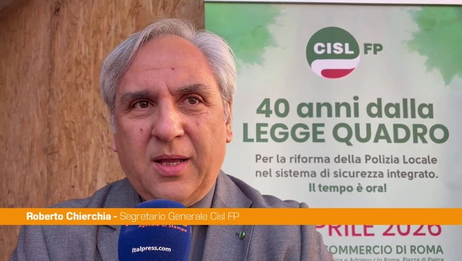 Sicurezza, Cisl FP "11 mila dipendenti della Polizia Locale, serve una riforma"