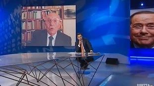 Sabino Cassese a In Onda: "Berlusconi ricoverato? Non gli faccio il coccodrillo". Parenzo e Telese gelati, imbarazzo in diretta