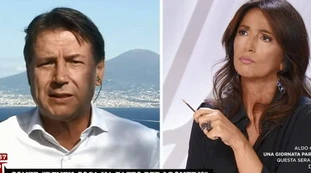 Tagadà, Conte scatenato, raffica di insulti contro Renzi