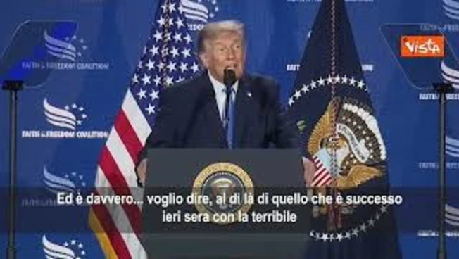 Trump su Venezuela: Al di là del terremoto, gente balla per strada ed economia va meglio che mai