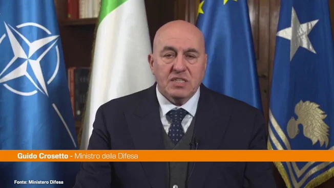 Crosetto "L'instabilità si allarga, l'Italia cerca di portare buon senso"