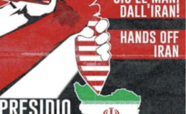 Sinistra, l'orrore in piazza: "Meloni complice, giù le mani dall'Iran"