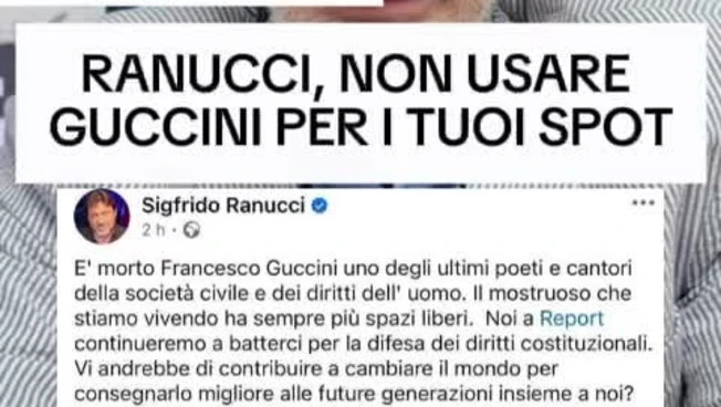 Ranucci non usare Guccini per i tuoi spot