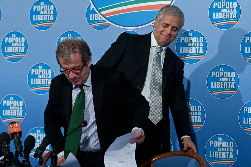 Roberto Maroni e Roberto Formigoni