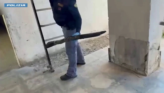 Catania, scoperto nascondiglio di armi e munizioni in edificio di Librino