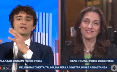 4 di Sera, Bignami inchioda la dem Tinagli: "Odiate l'Occidente, qual è il vostro obiettivo"