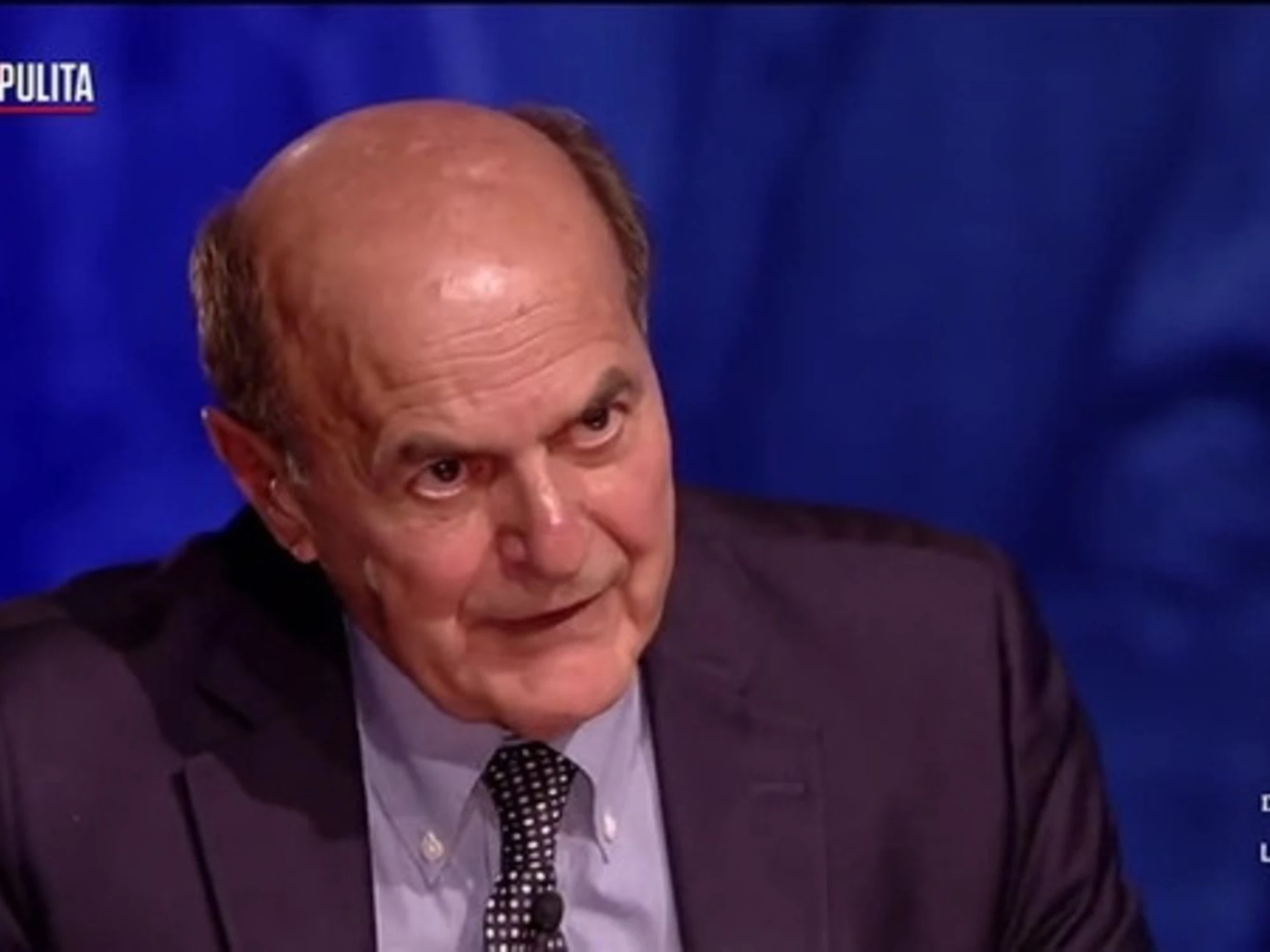 "Eh mamma mia!": Bersani, che figuraccia in tv