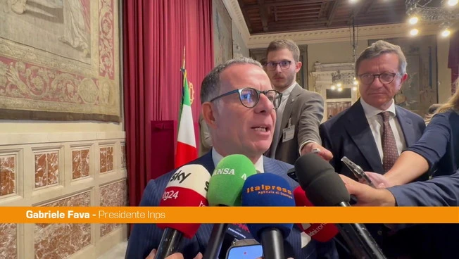 Inps, Fava "Sistema in equilibrio. Invecchiamento, denatalità e IA le sfide"