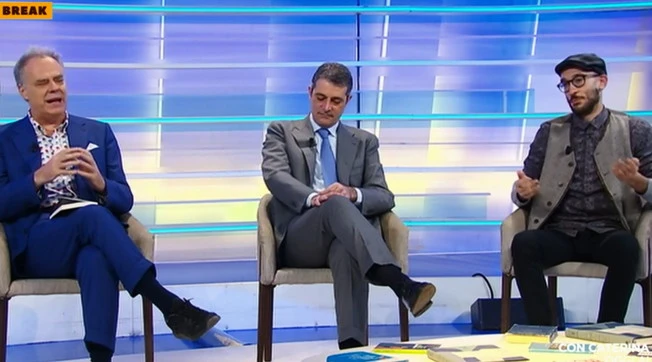 Coffe Break, l'ambientalista Tommaso balbetta in tv: "Sono venuto in taxi"