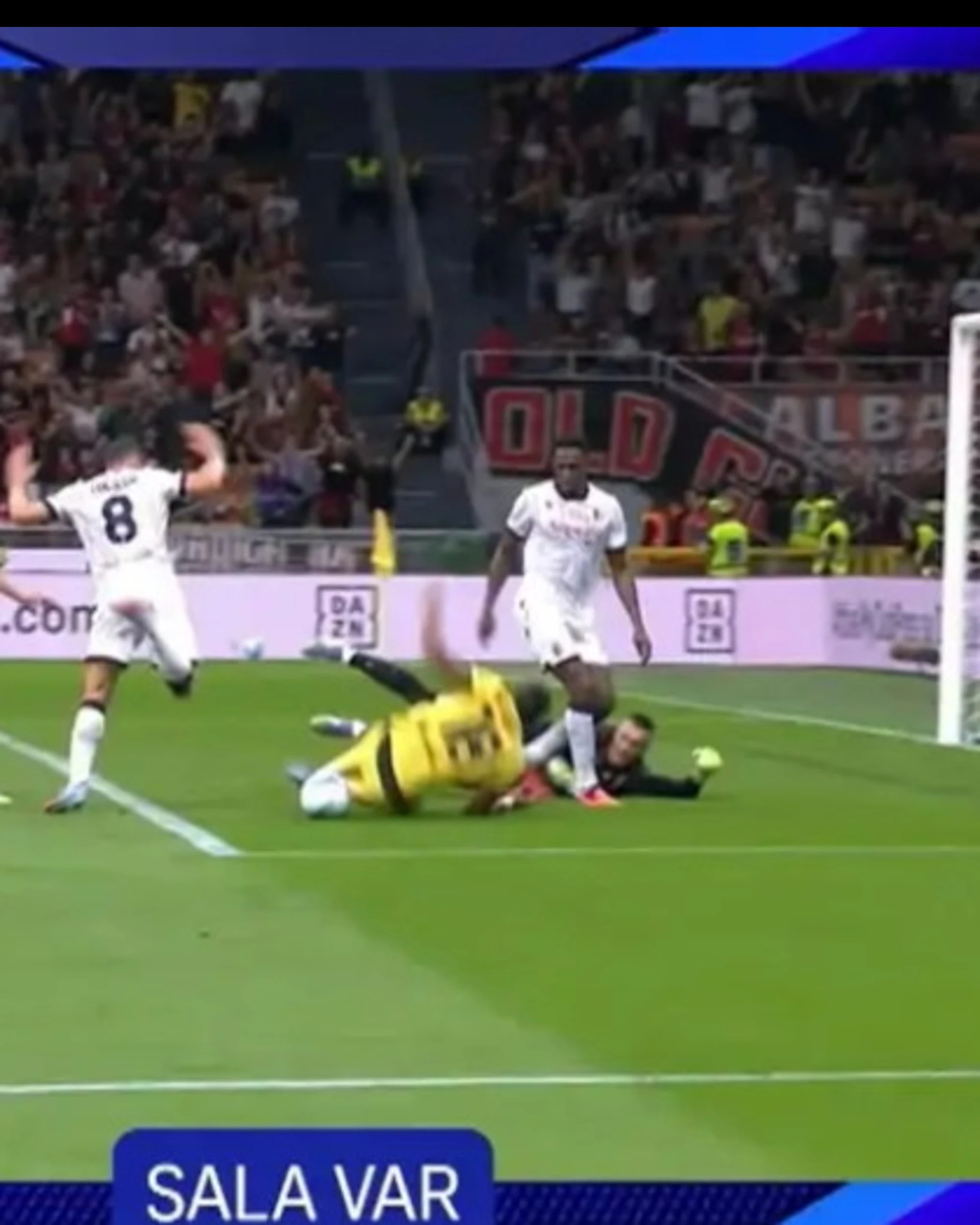 Milan-Bologna, l'audio del Var: rigore annullato, come nasce il disastro