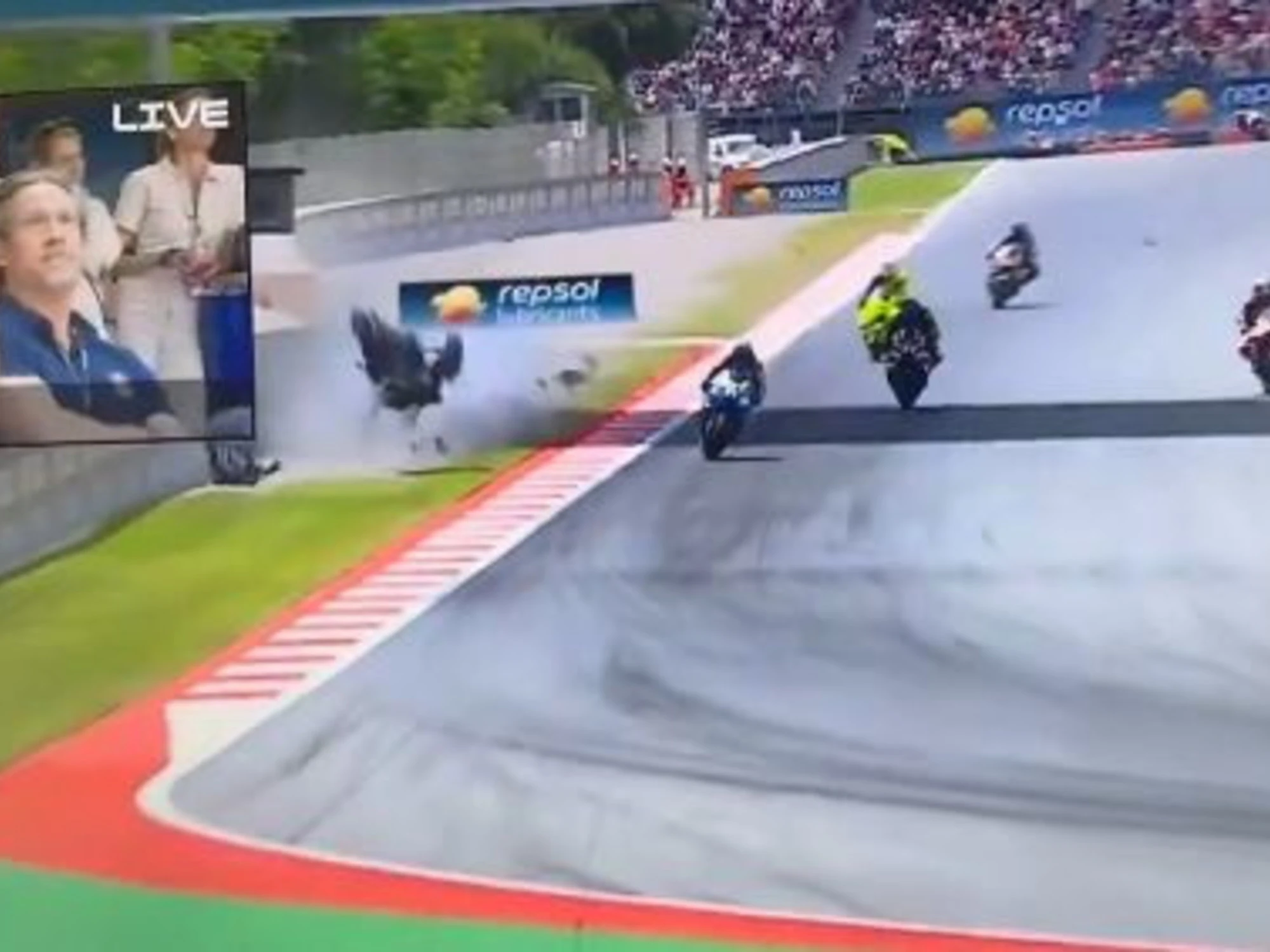 Alex Marquez, pauroso incidente a Barcellona: MotoGp col fiato sospeso