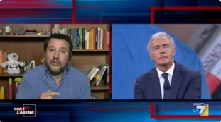 Coronavirus, Matteo Salvini a Non è l'Arena: "Dimissioni Ricciardi?  É evidente..."