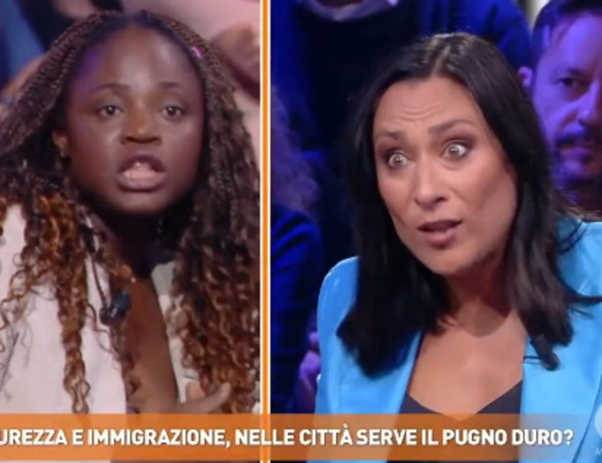 Dritto e Rovescio, Sara Kelany: "Immigrazione e crimine, il collegamento è diretto"