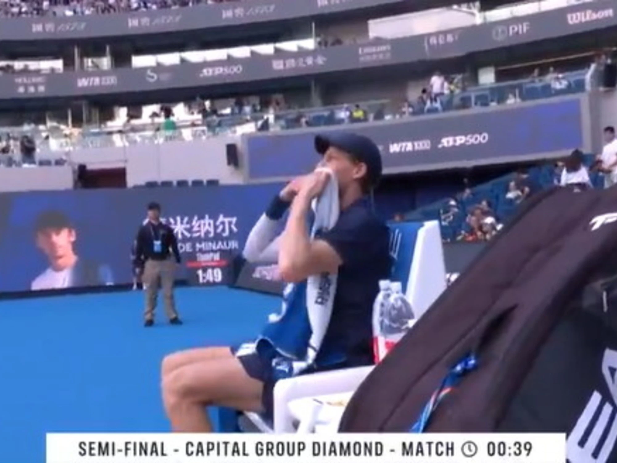 Jannik Sinner, il calvario: "Diarrea e liquidi persi"